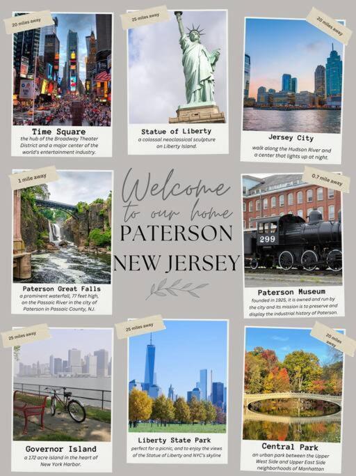 The Classic Suite: 2Br Close To Nyc Paterson Bagian luar foto